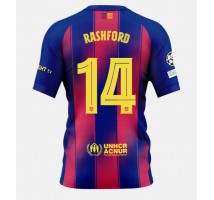 Barcelona Marcus Rashford #14 Koszulka Podstawowa 2025-26 Krótki Rękaw